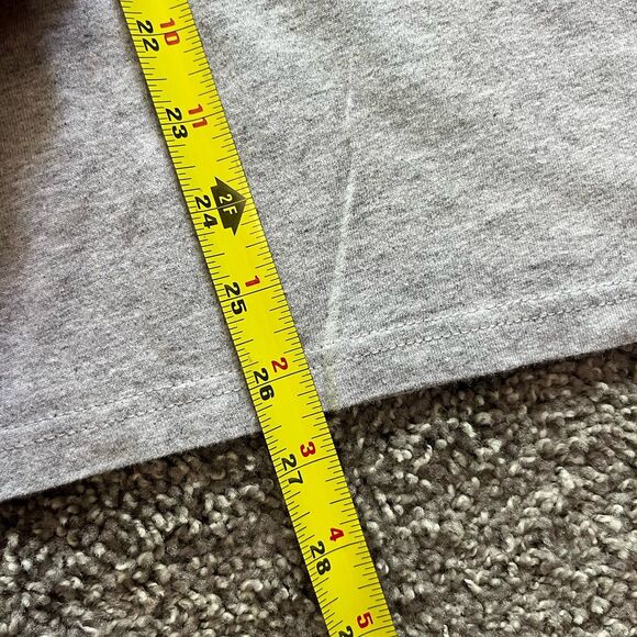 Vintage Y2K Nike Grey Logo T Shirt Throwback Mens Size Medium - Picture 6 of 6